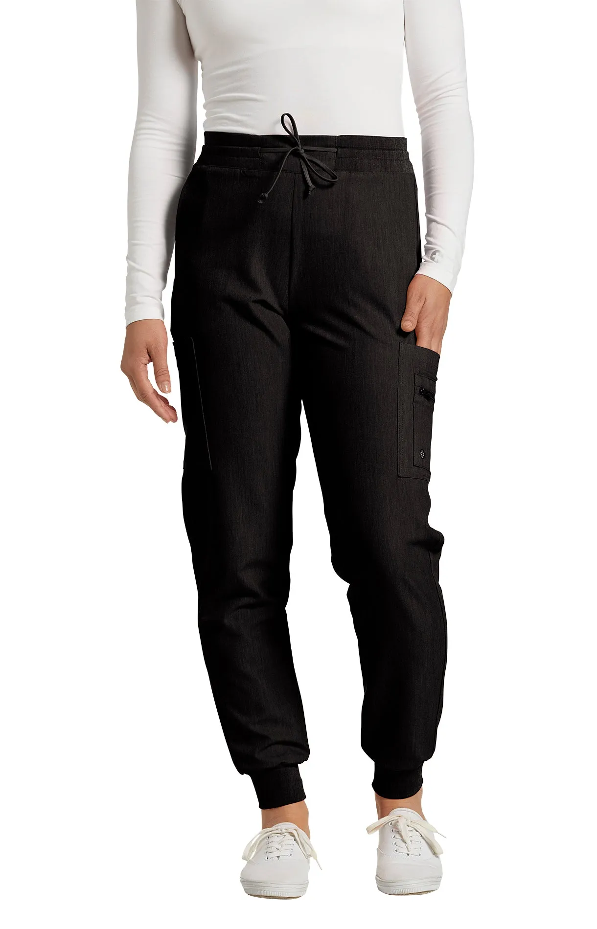 380 V-Tess Zippered Cargo Pocket Jogger Pant