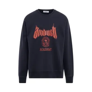 Ambush Academy Sweatshirt in Navy