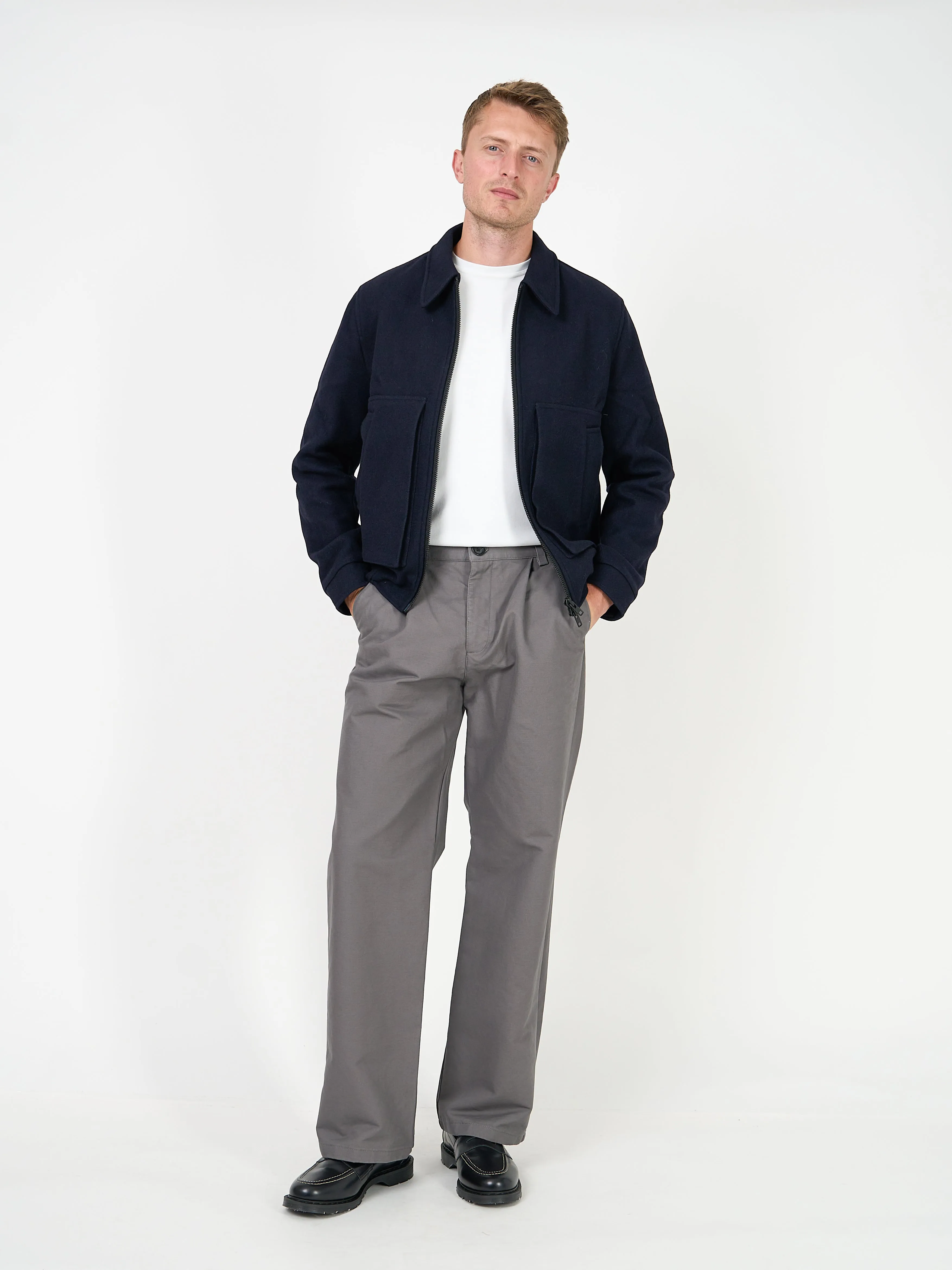 Arlington Bomber Jacket Mosedale Navy