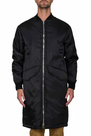 Back Strap Bomber Coat