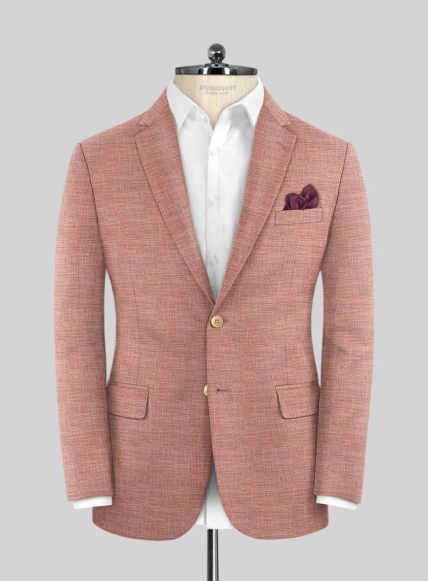 Bamboo Wool Caramine Pink Jacket