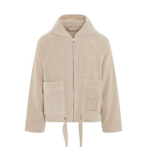 Banho Hooded Jacket in Off White