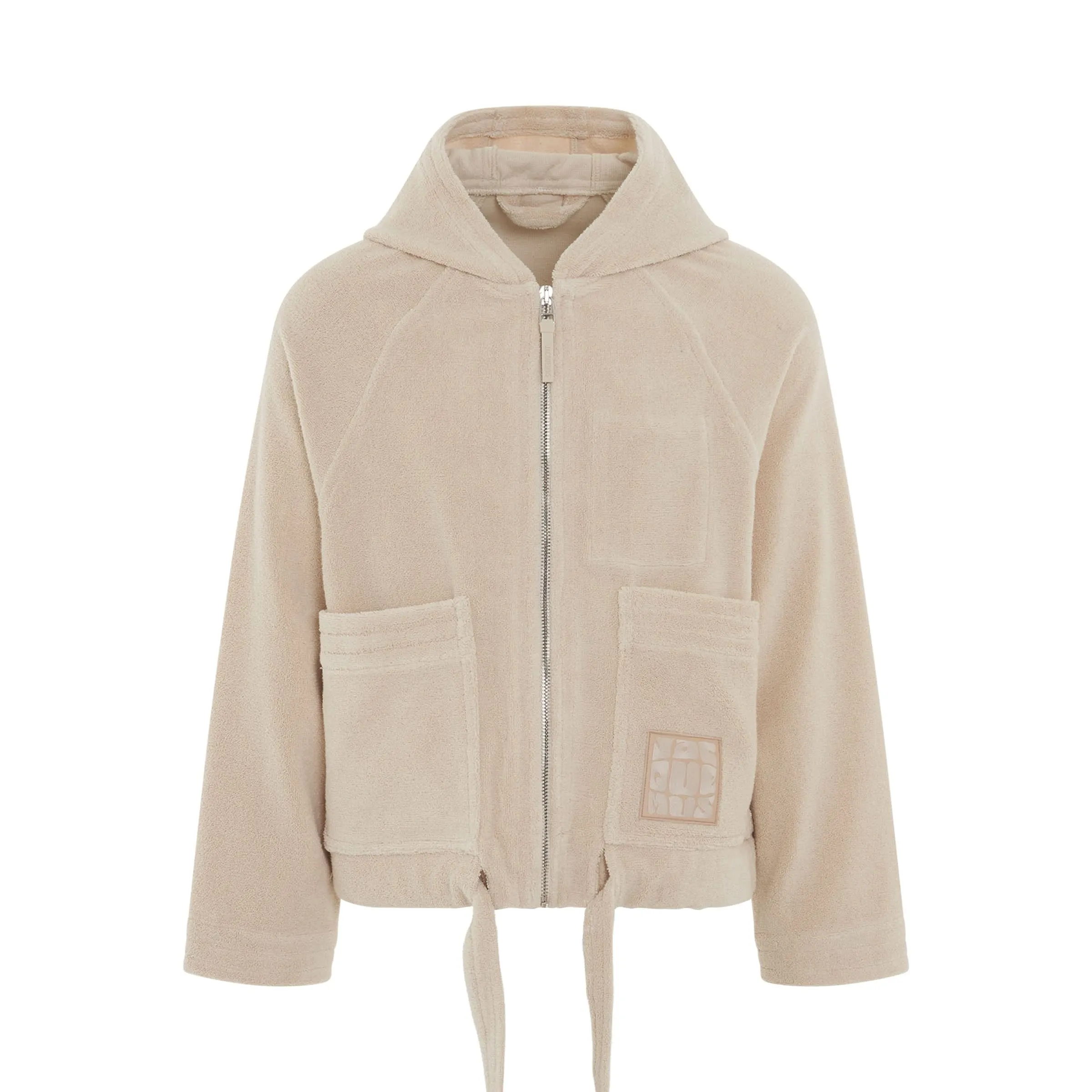 Banho Hooded Jacket in Off White