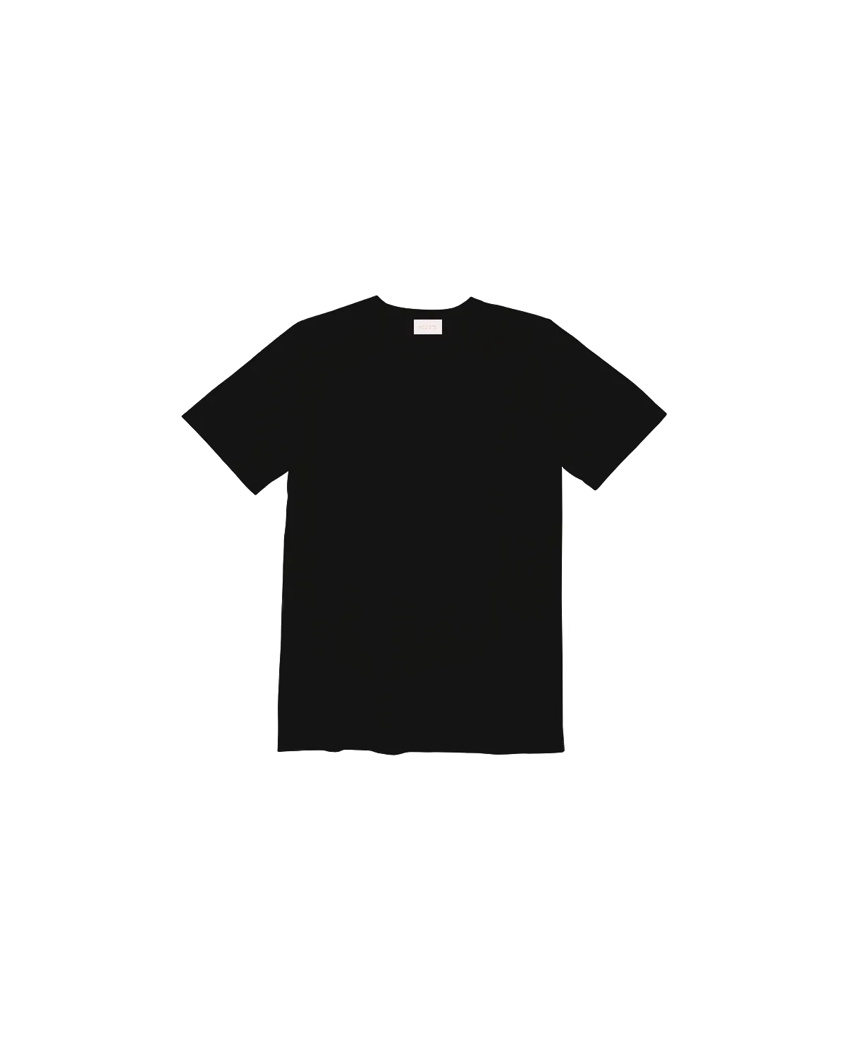 Berkeley Cashmere   Silk Blend Tee (Black & Creme)