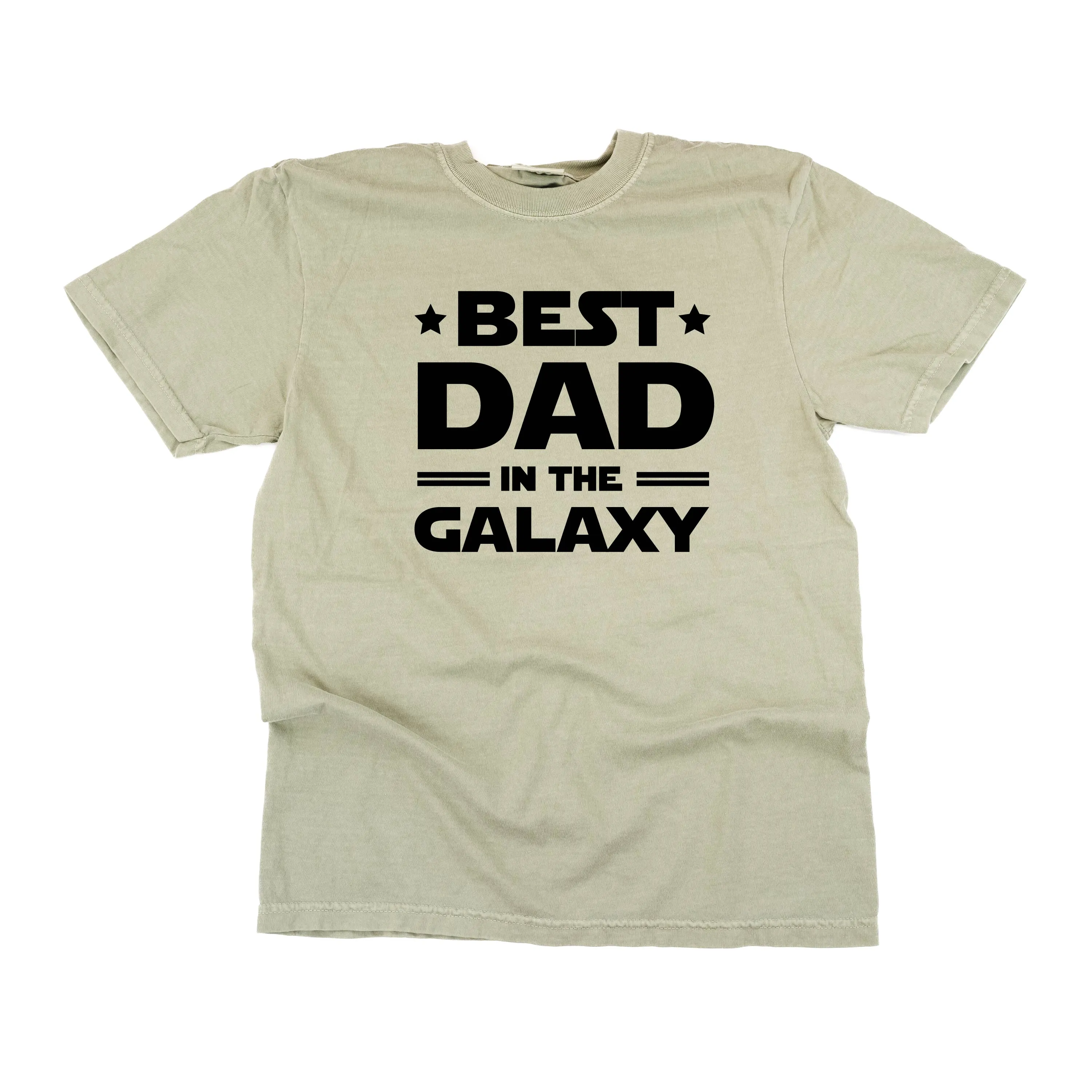 Best Dad in the Galaxy - SHORT SLEEVE COMFORT COLORS TEE