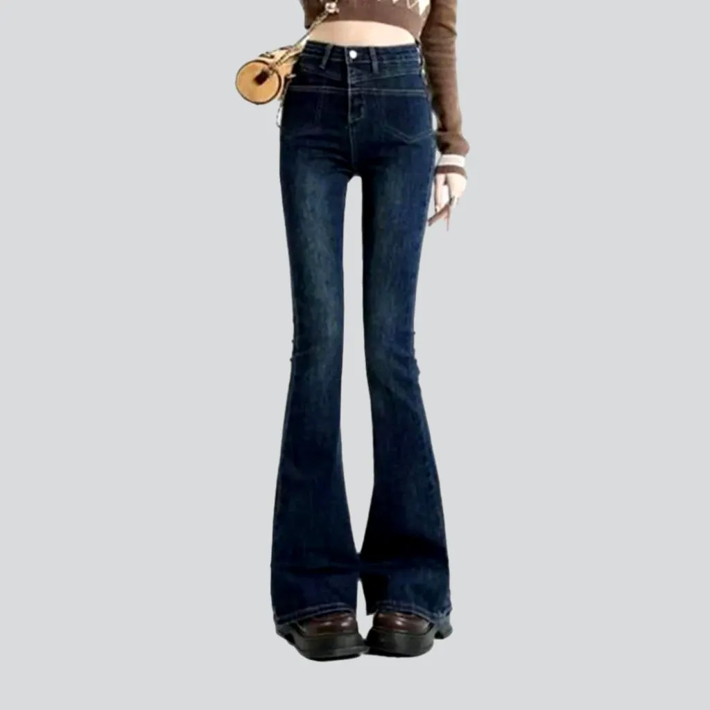 Bootcut women street jeans