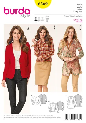 Burda Pattern 6569 (8-20)