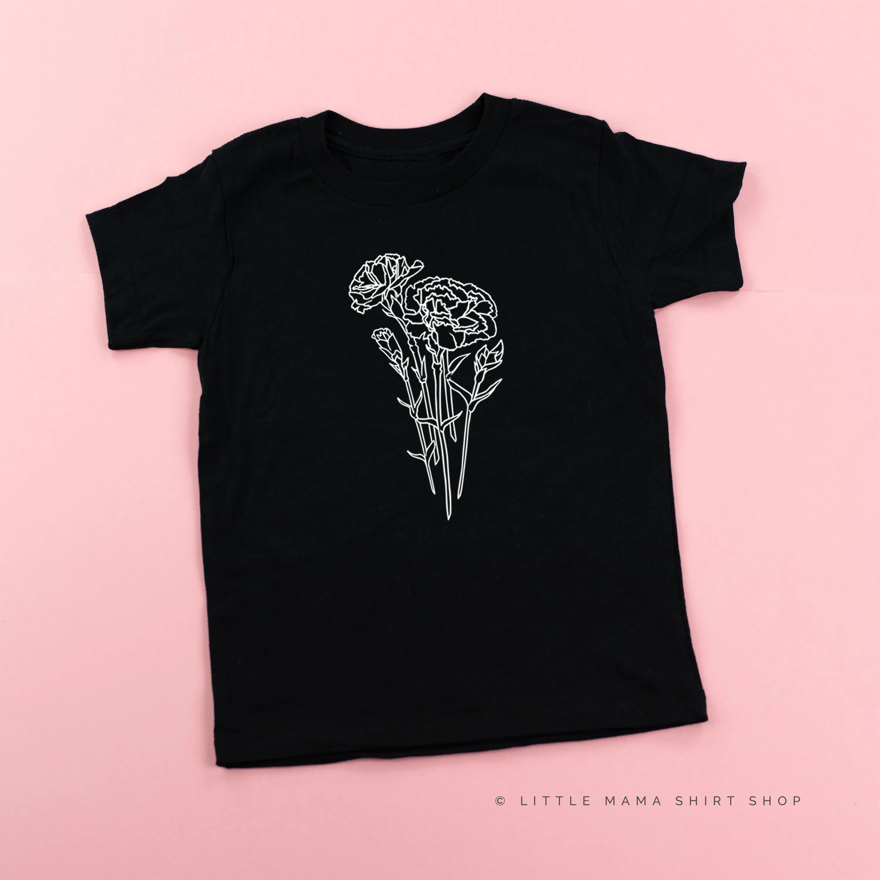 CARNATION - Short Sleeve Child Shirt