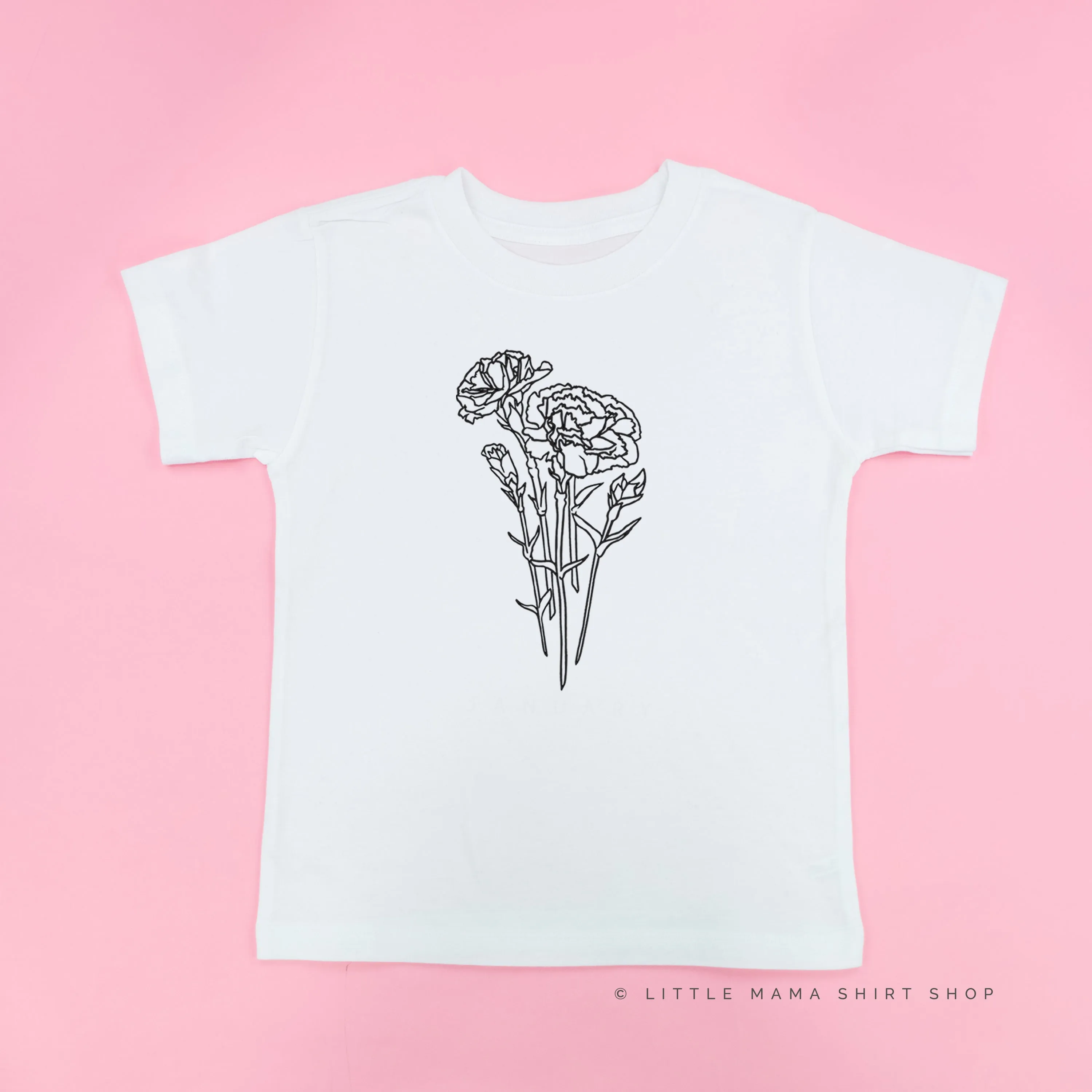 CARNATION - Short Sleeve Child Shirt