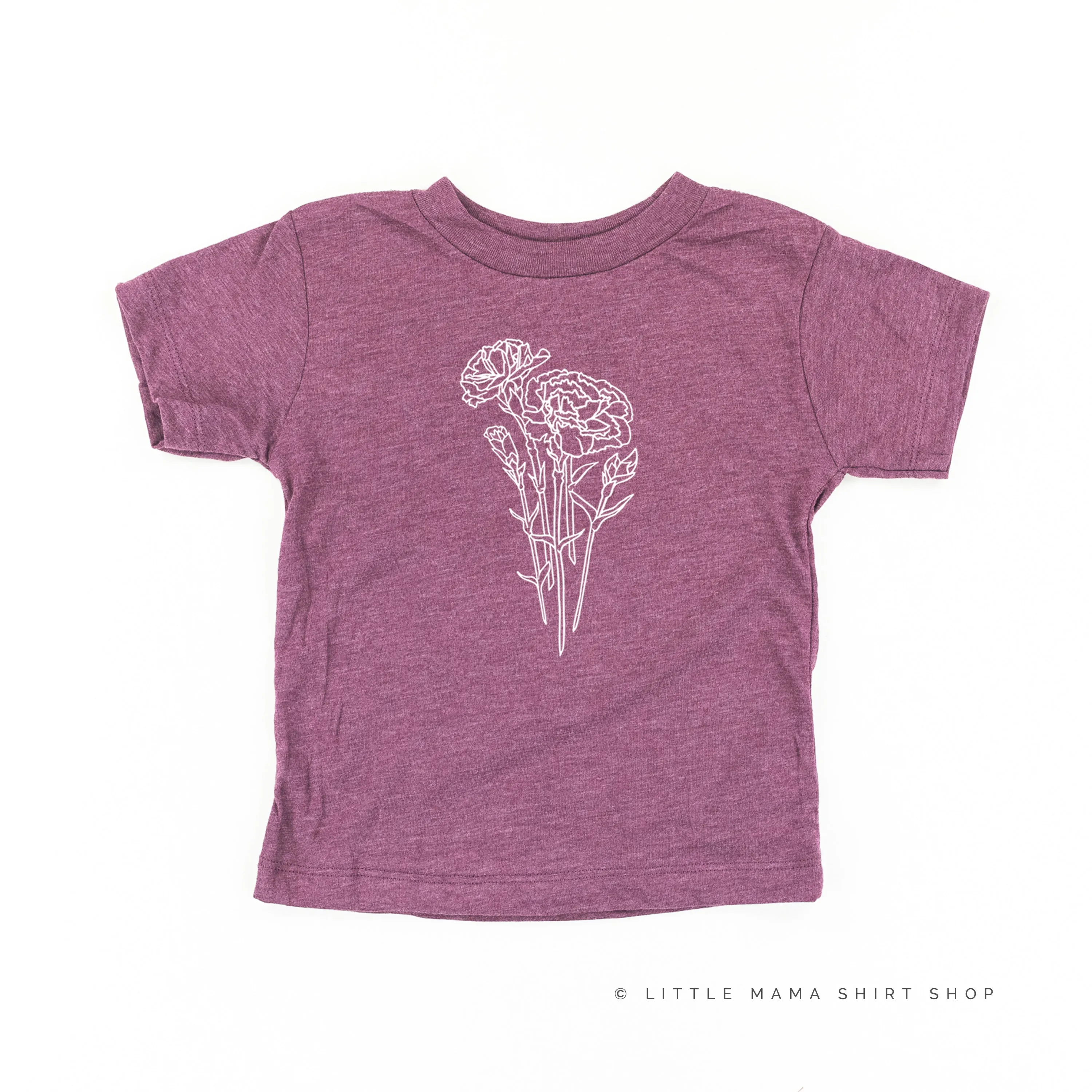 CARNATION - Short Sleeve Child Shirt