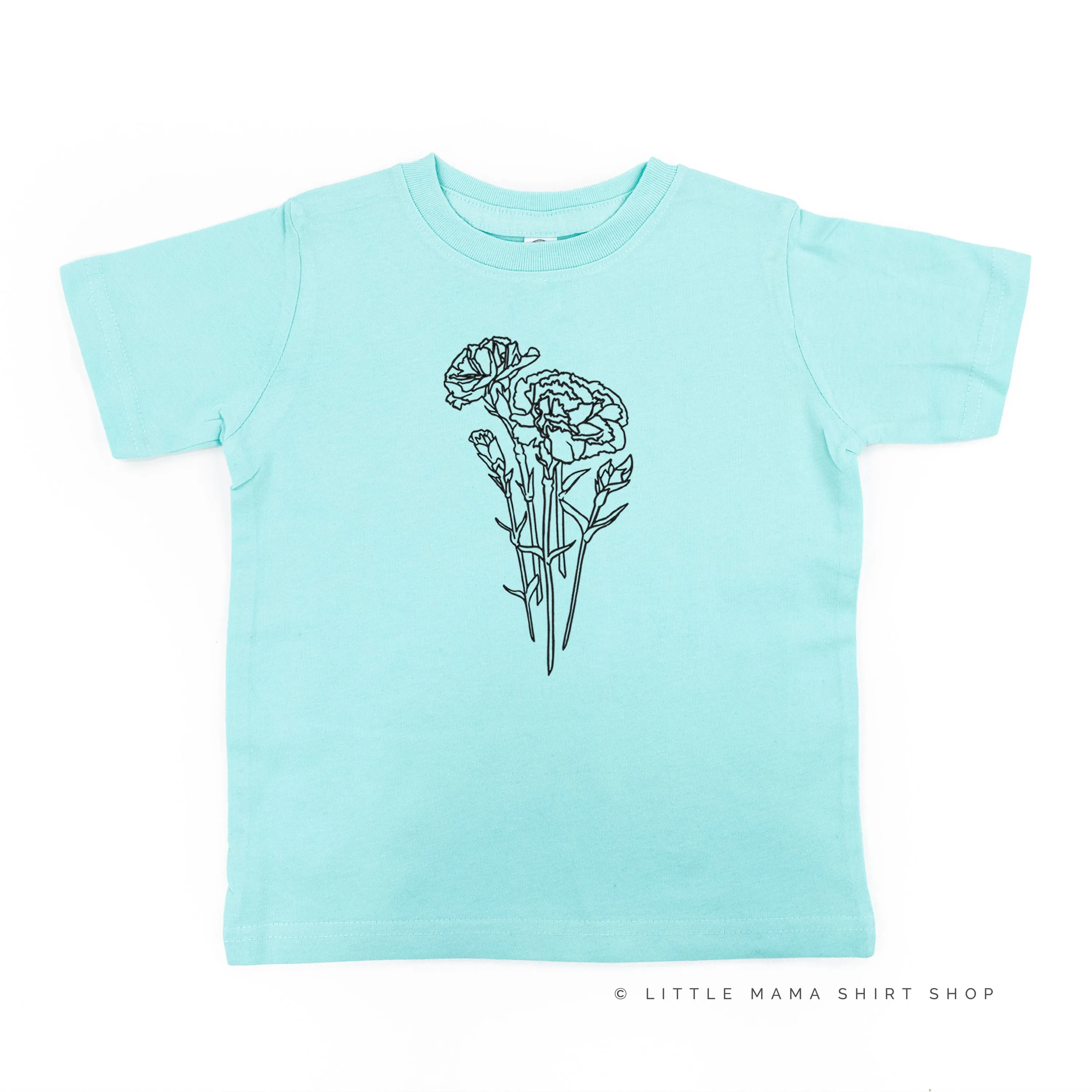 CARNATION - Short Sleeve Child Shirt