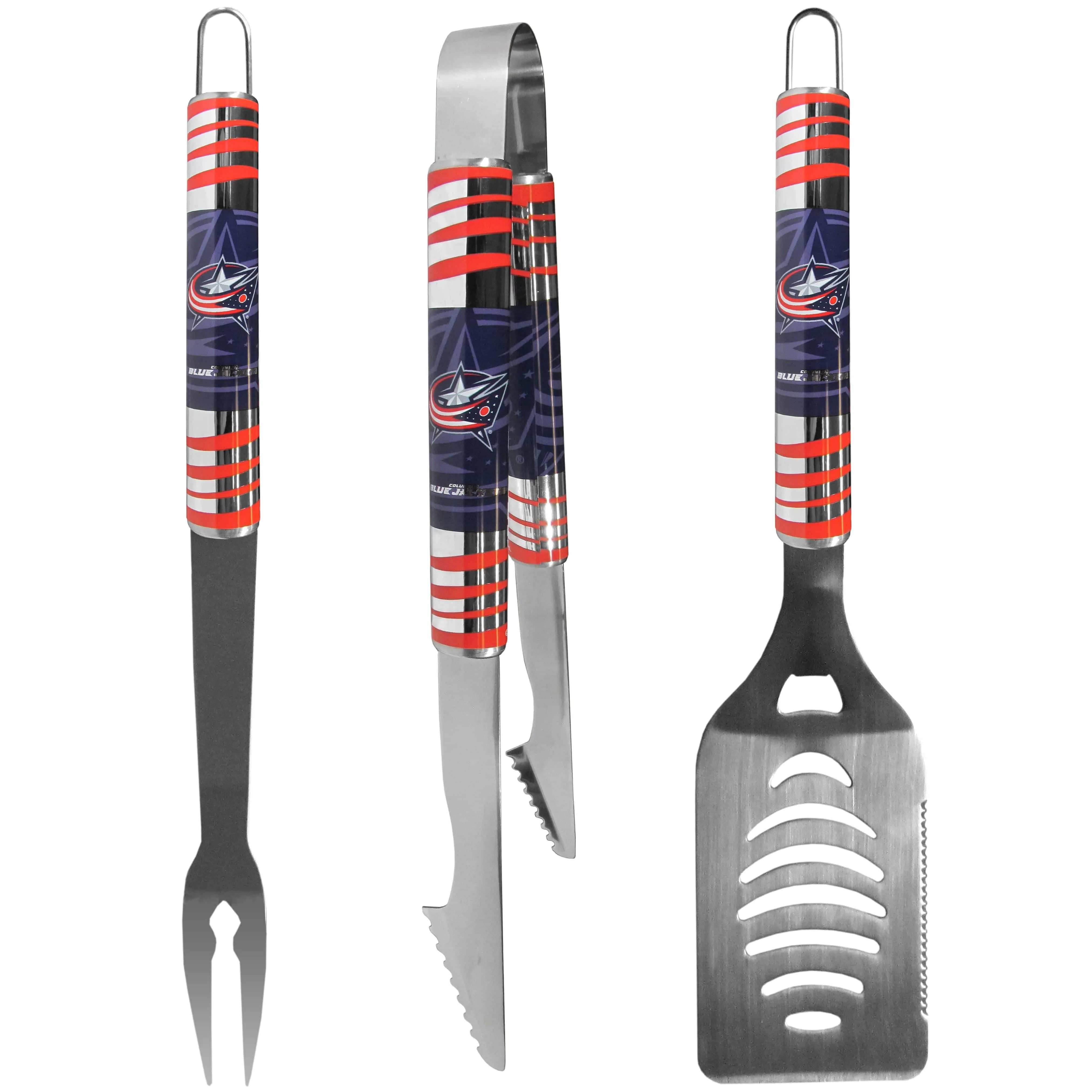 Columbus Blue Jackets® 3 pc Tailgater BBQ Set