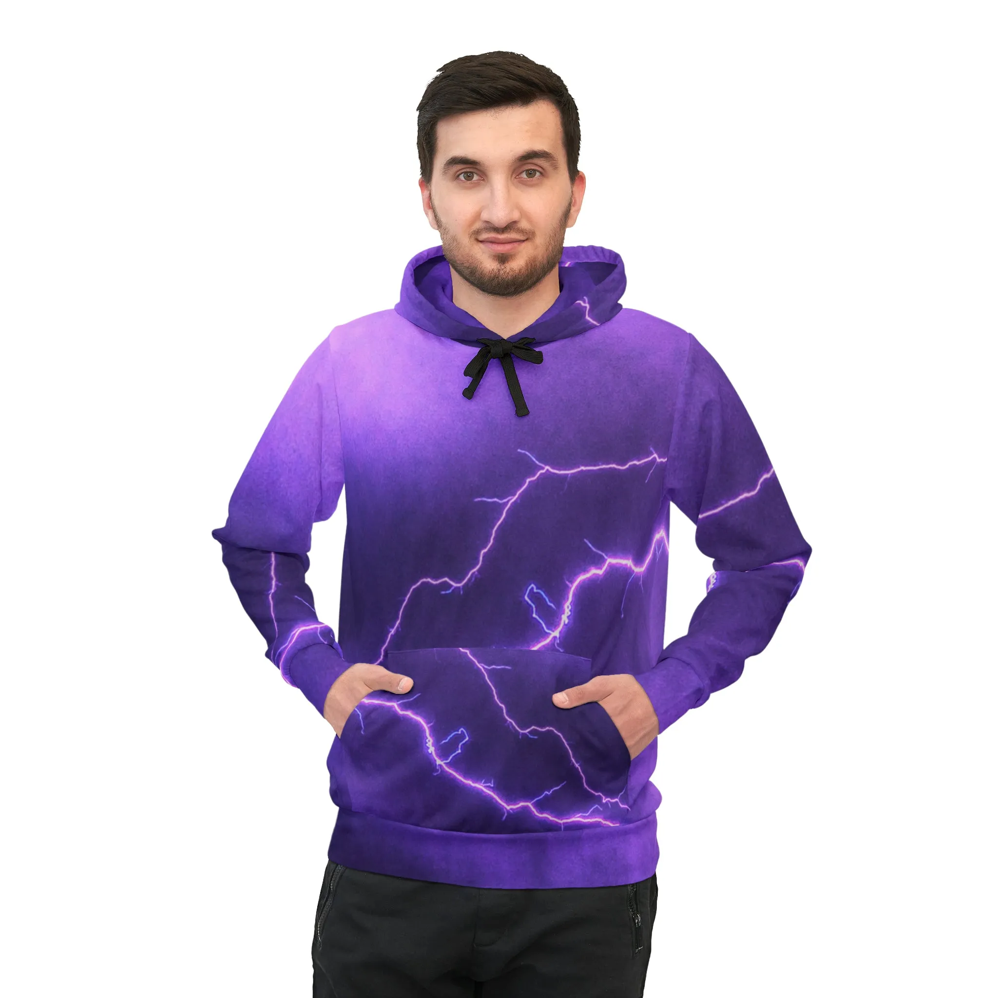 Electric Thunder - Inovax Athletic Hoodie