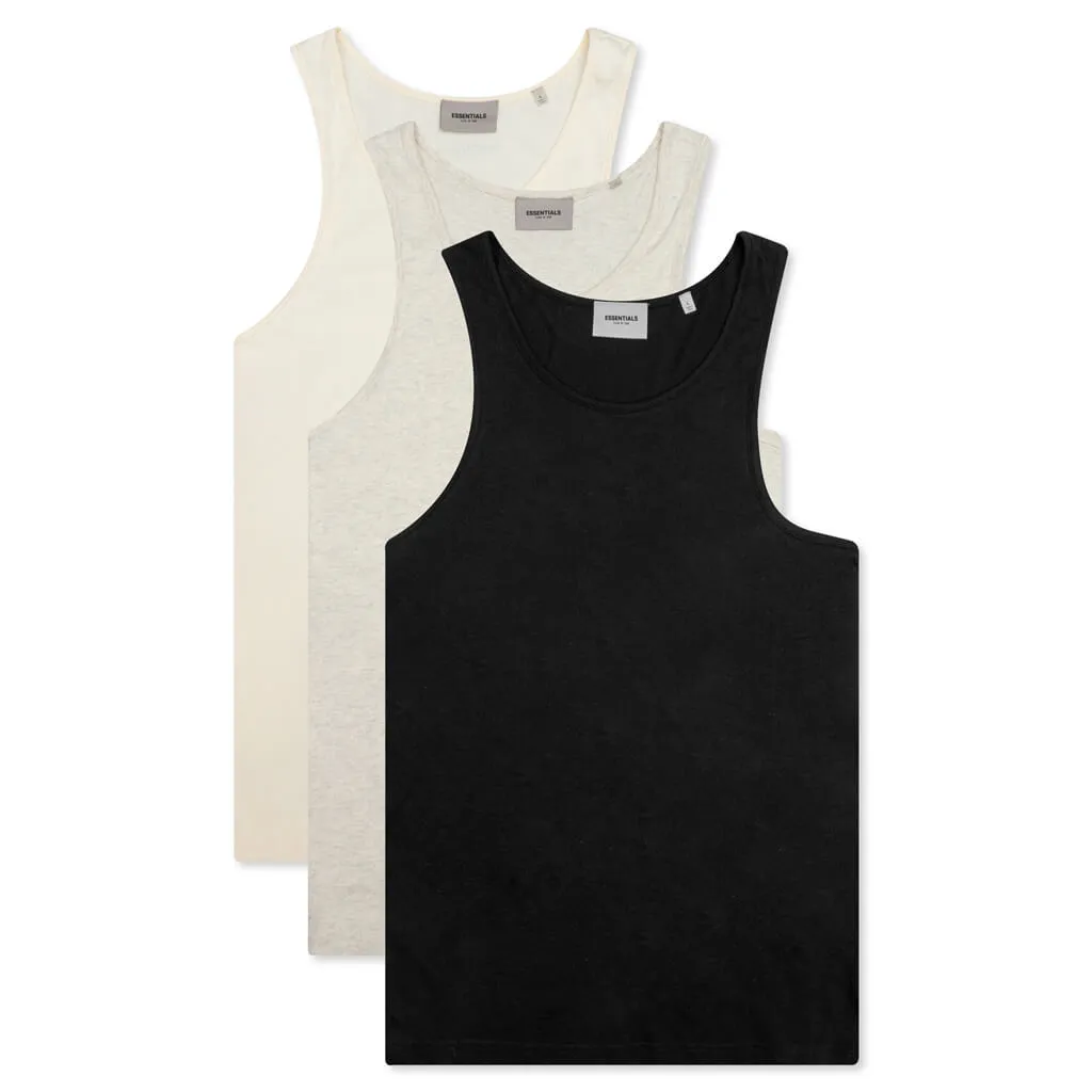 Essentials 3 Pack Tank - Multi