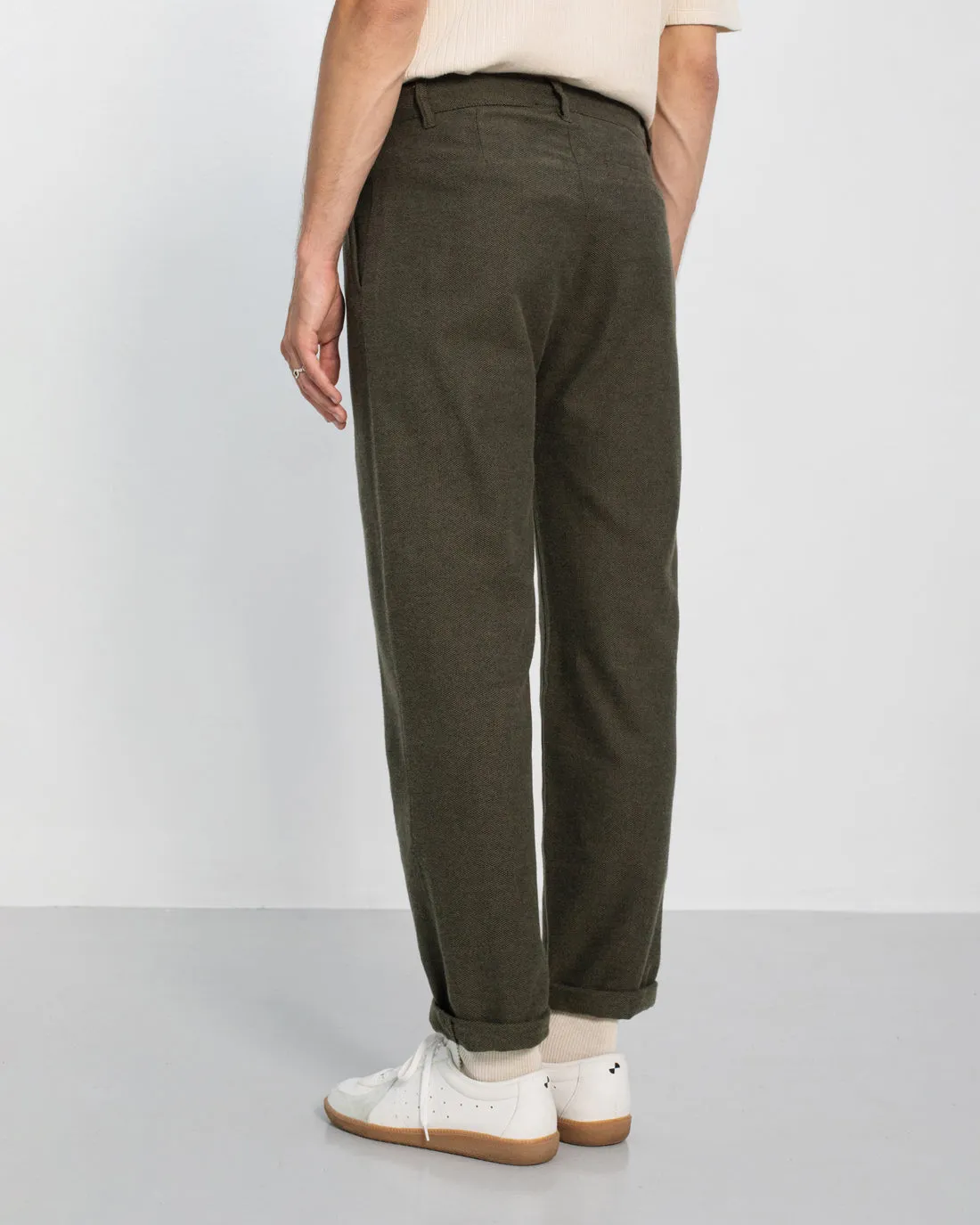 Everyday Flannel Pant Moss Green