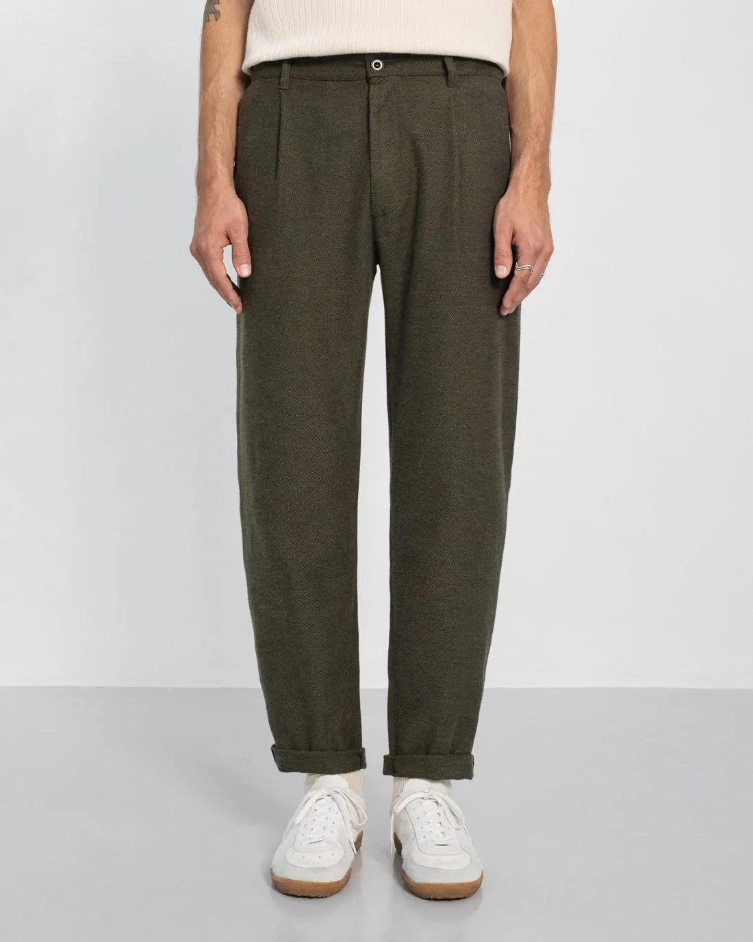 Everyday Flannel Pant Moss Green