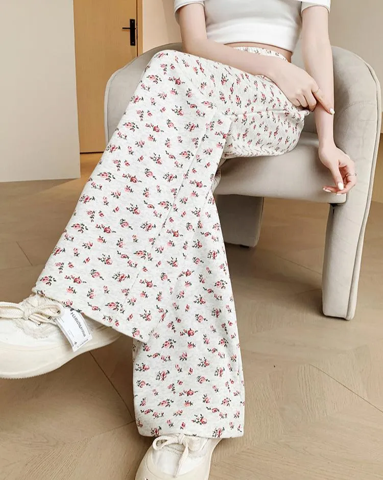 Fashionkova Leena Floral Print Lounge Pants