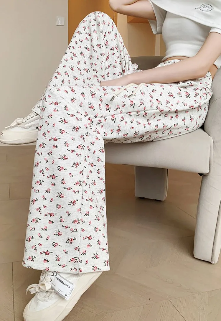 Fashionkova Leena Floral Print Lounge Pants