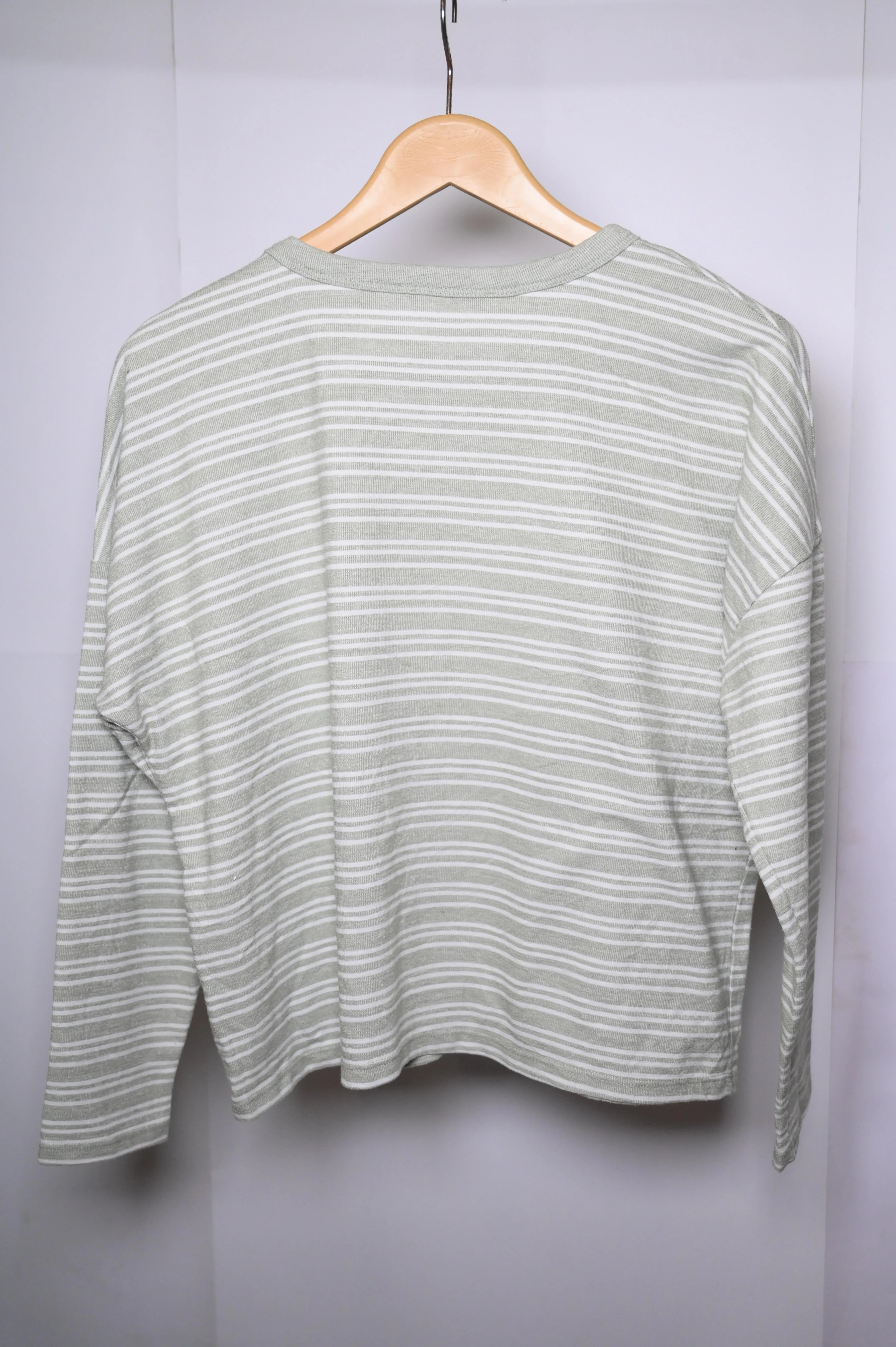 George Green & White Small Sweatshirt