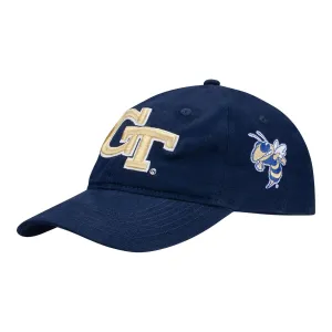 Georgia Tech Yellow Jackets Starter Navy Adjustable Hat