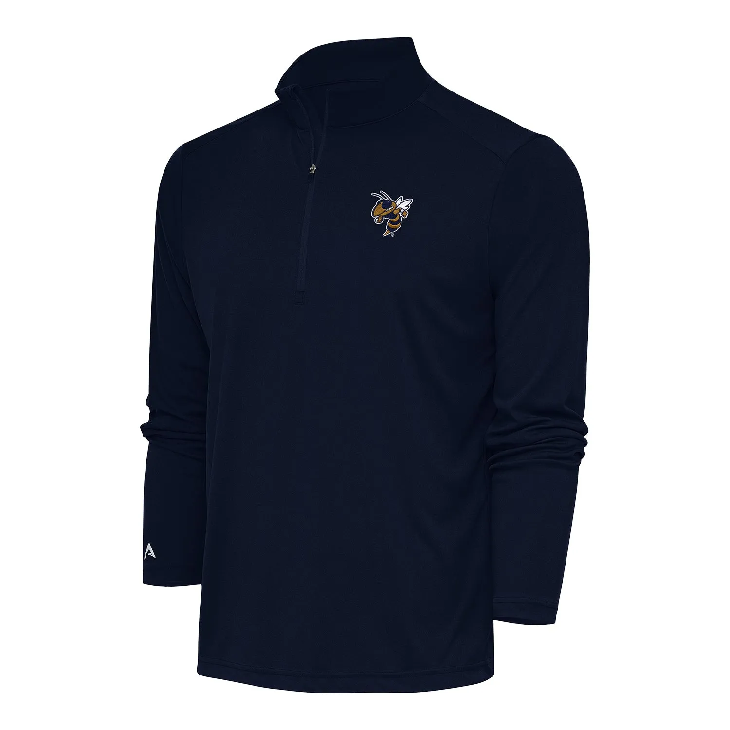 Georgia Tech Yellow Jackets Tribute Buzz 1/4 Zip Navy Jacket