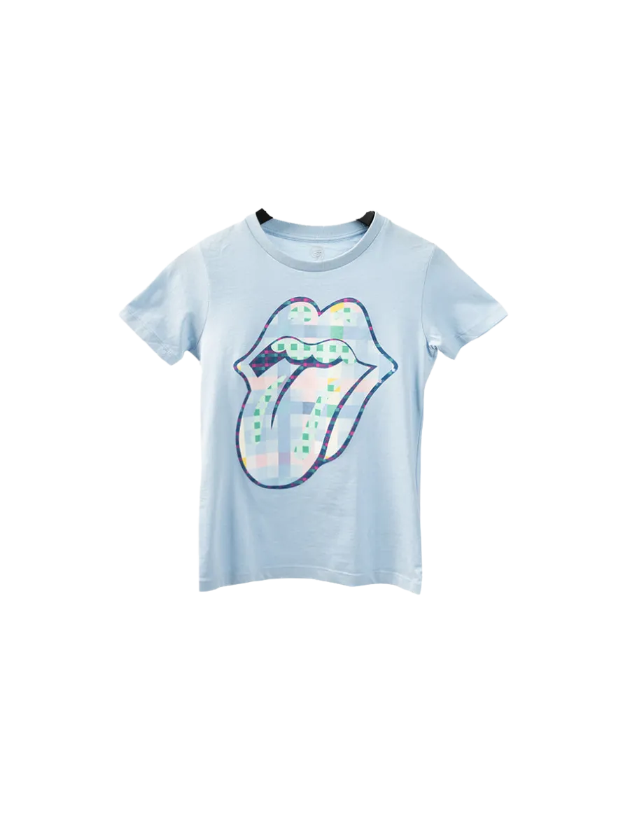 Gingham Tongue Kids Graphic T-Shirt