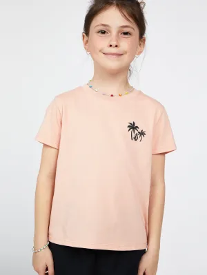 Girls Last Party Short Sleeve Tee - Hazey Pink