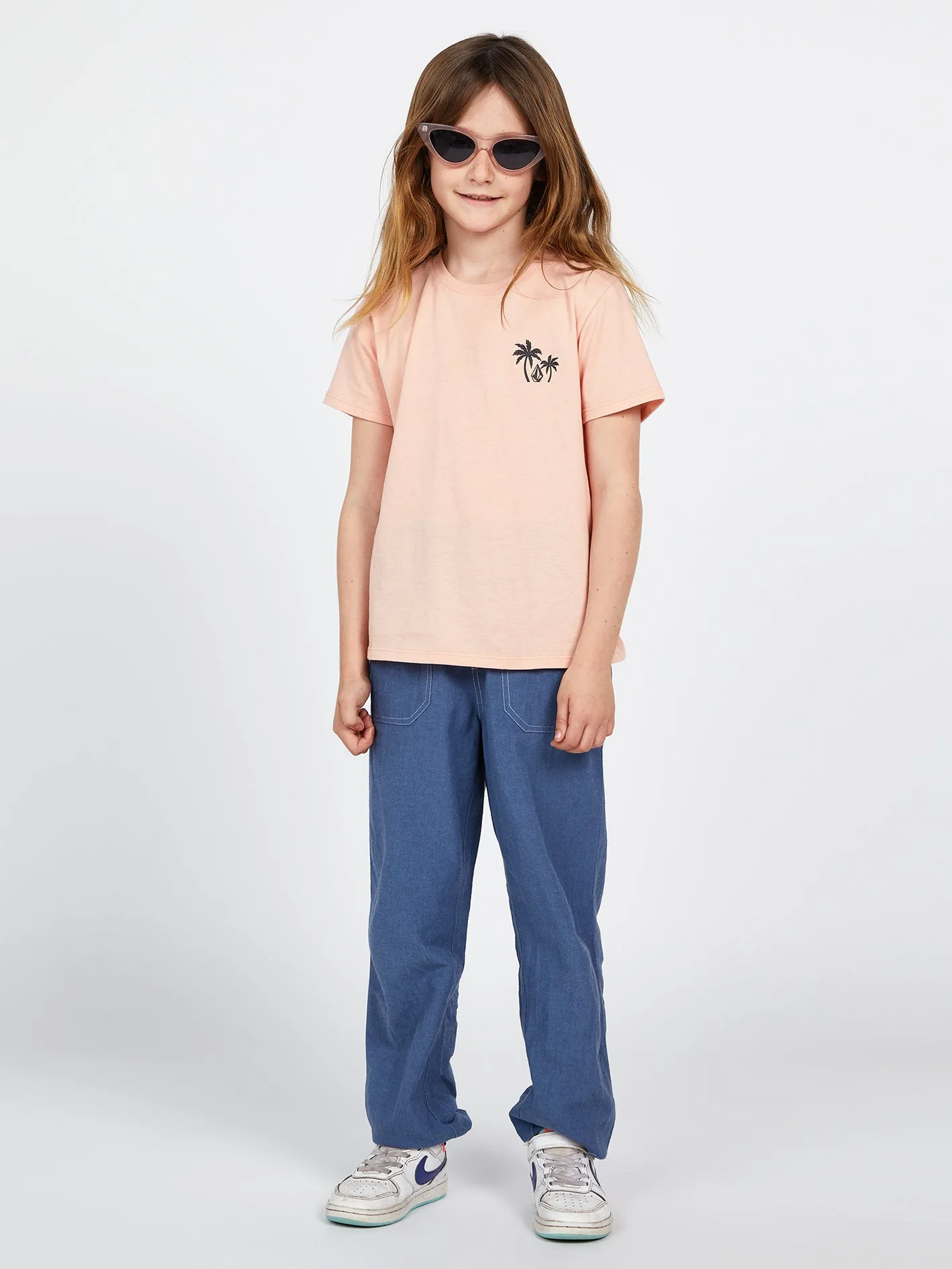 Girls Last Party Short Sleeve Tee - Hazey Pink