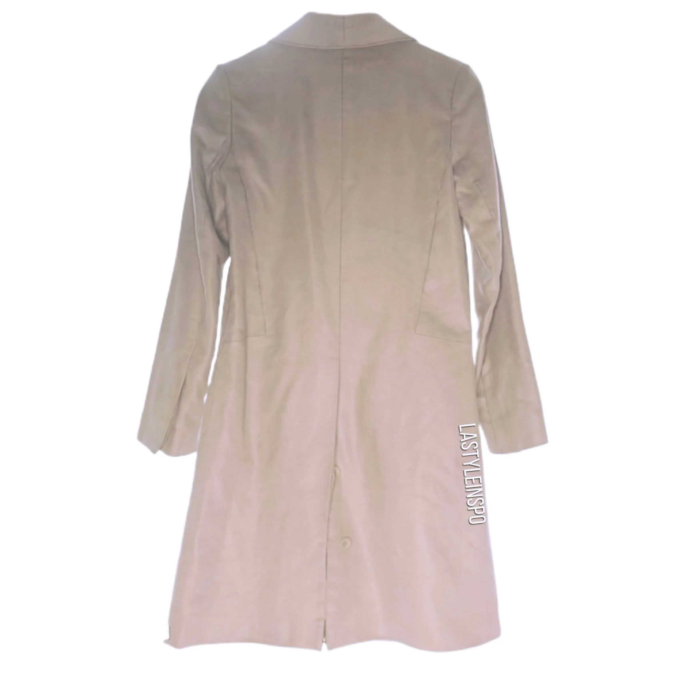 Helmut Lang Oversized Long Coat Tan Size Small Petite