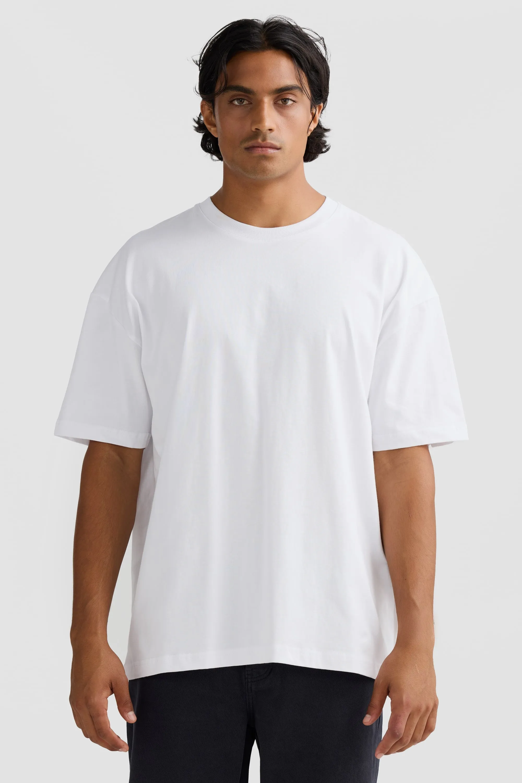 Henderson Box Fit T Shirt White