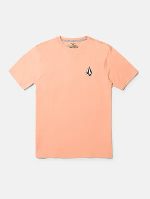 Iconic Stone Short Sleeve Tee - Salmon