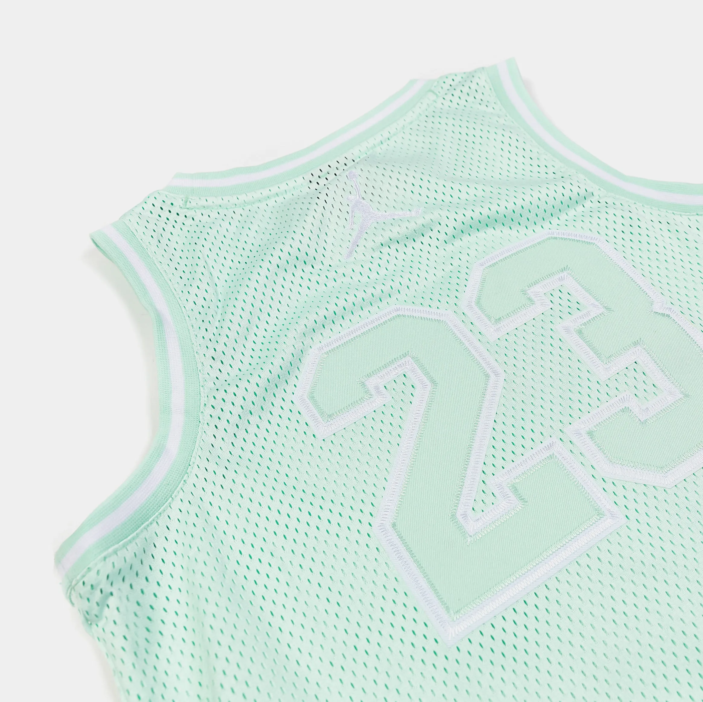 Jordan 23 Grade School Jersey (Mint/White)