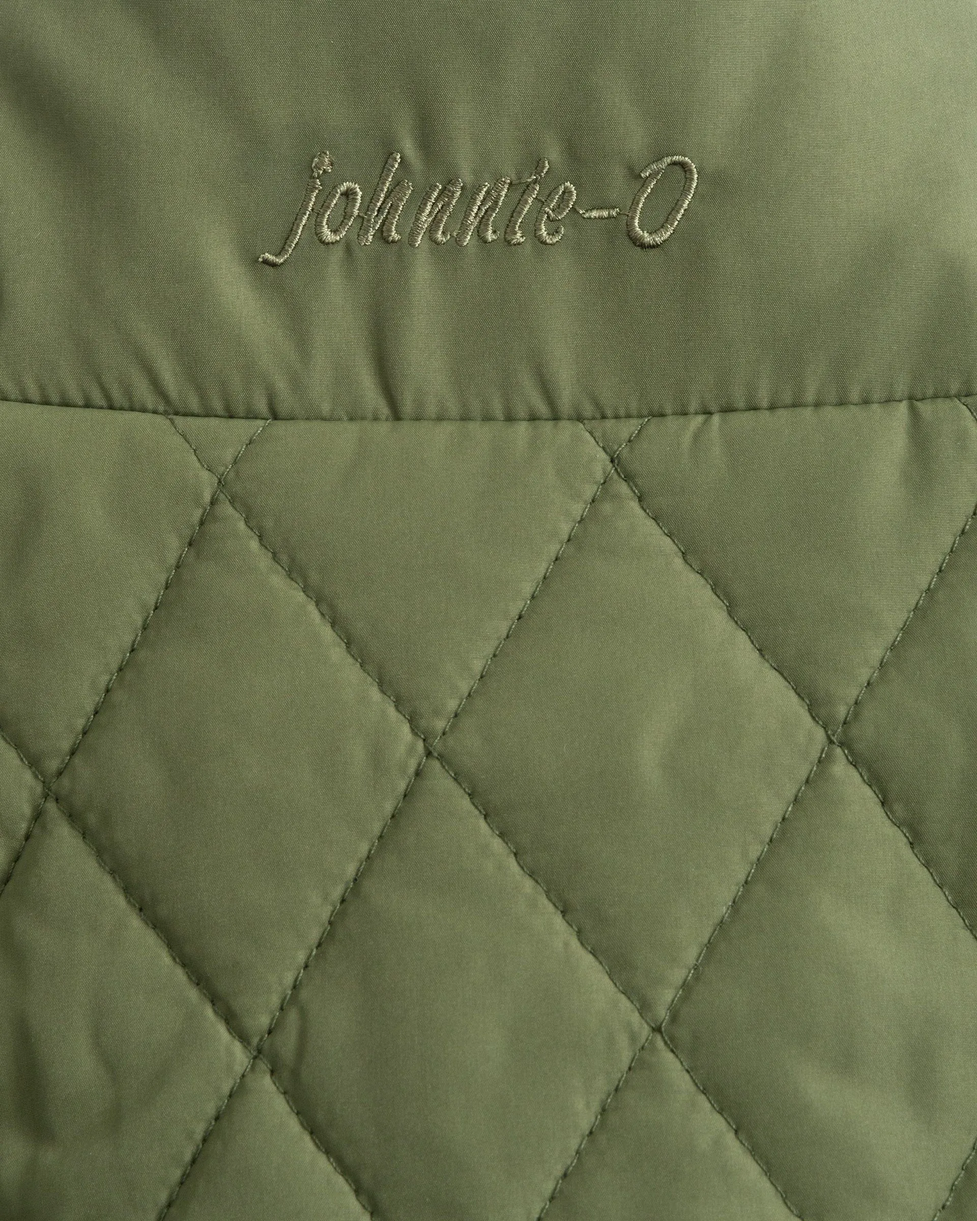 Juno Quilted Snap Jacket in Mangrove by Johnnie-O