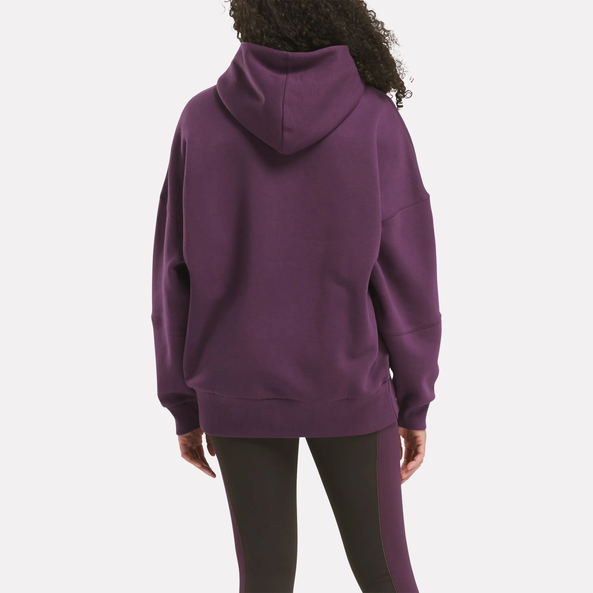 Lux Oversized Hoodie Midnight Plum