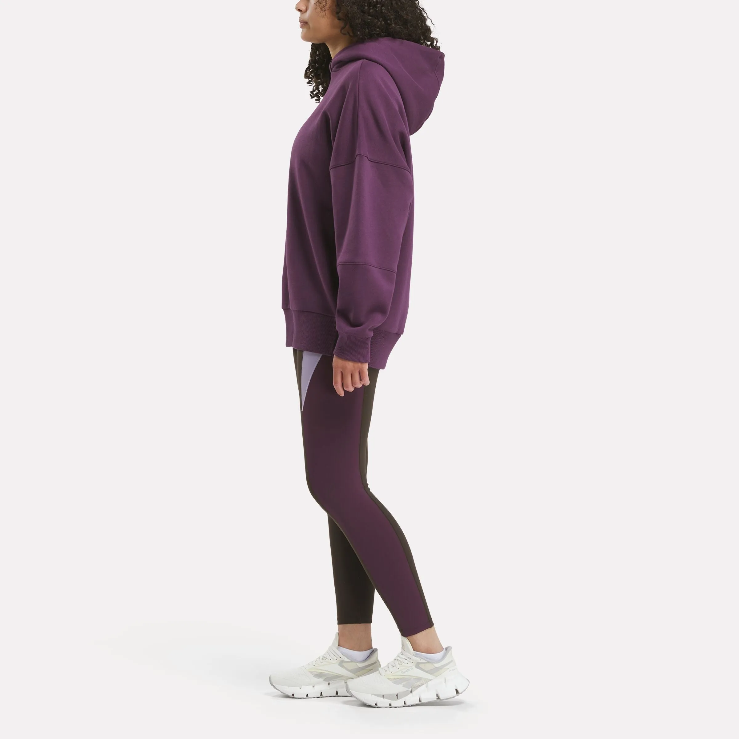 Lux Oversized Hoodie Midnight Plum