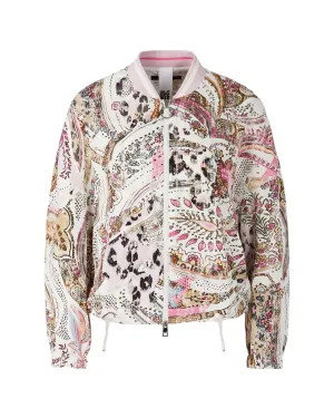 Marc Cain Paisley Print Bomber Jacket