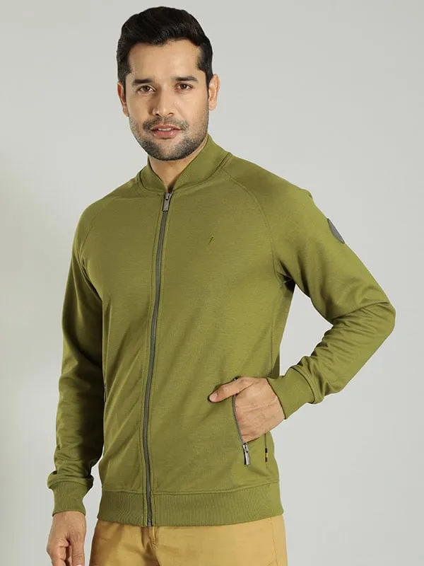 Men Solid Regular Sweatshirt