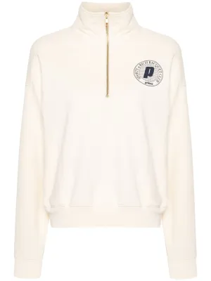 Net Quarter Zip Sweater