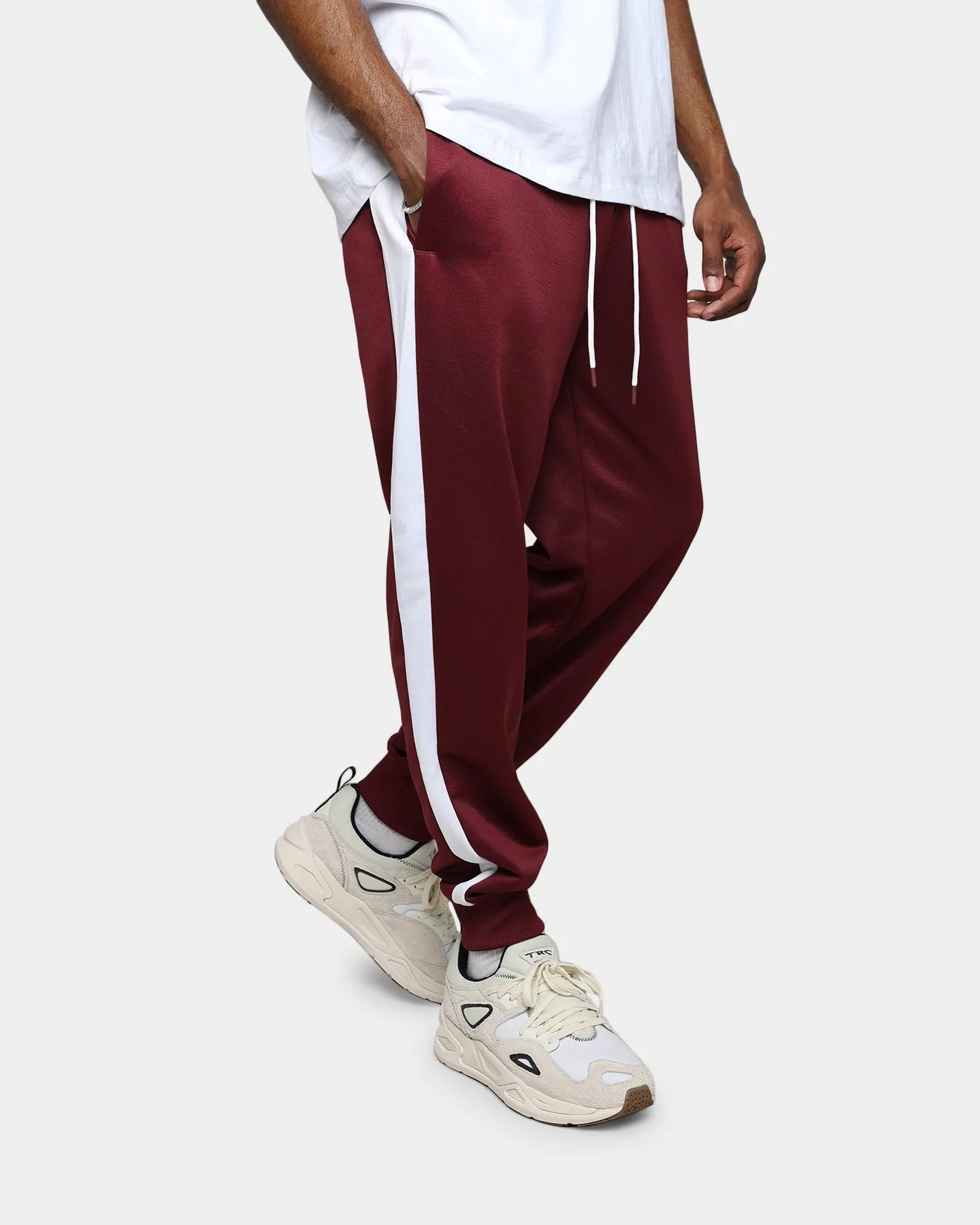 Puma X TMC Hussle T7 Pants Burgundy