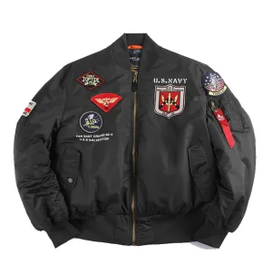 "US Navy" Fighter Pilot Style Designed Super Cool Pilot Jackets