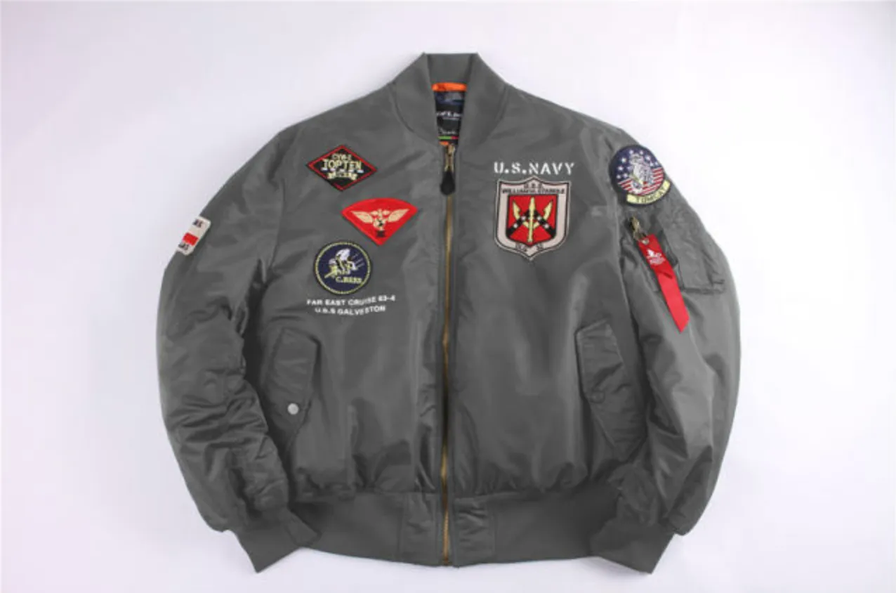 "US Navy" Fighter Pilot Style Designed Super Cool Pilot Jackets