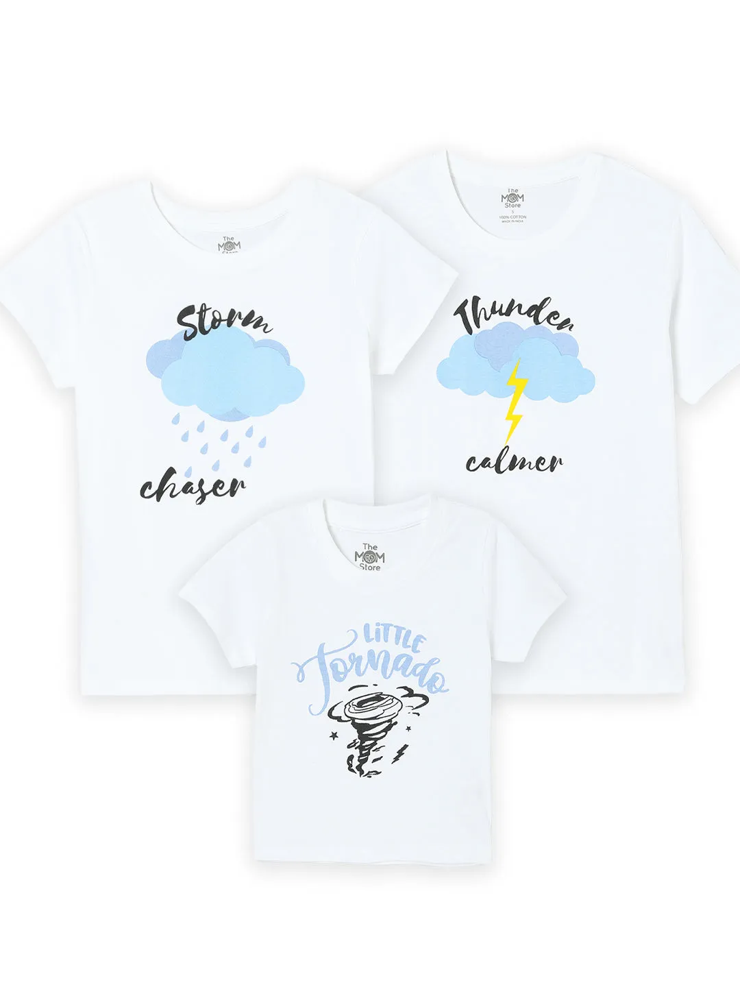 Storm Chasers Matching Family T-shirt - Combo of 3