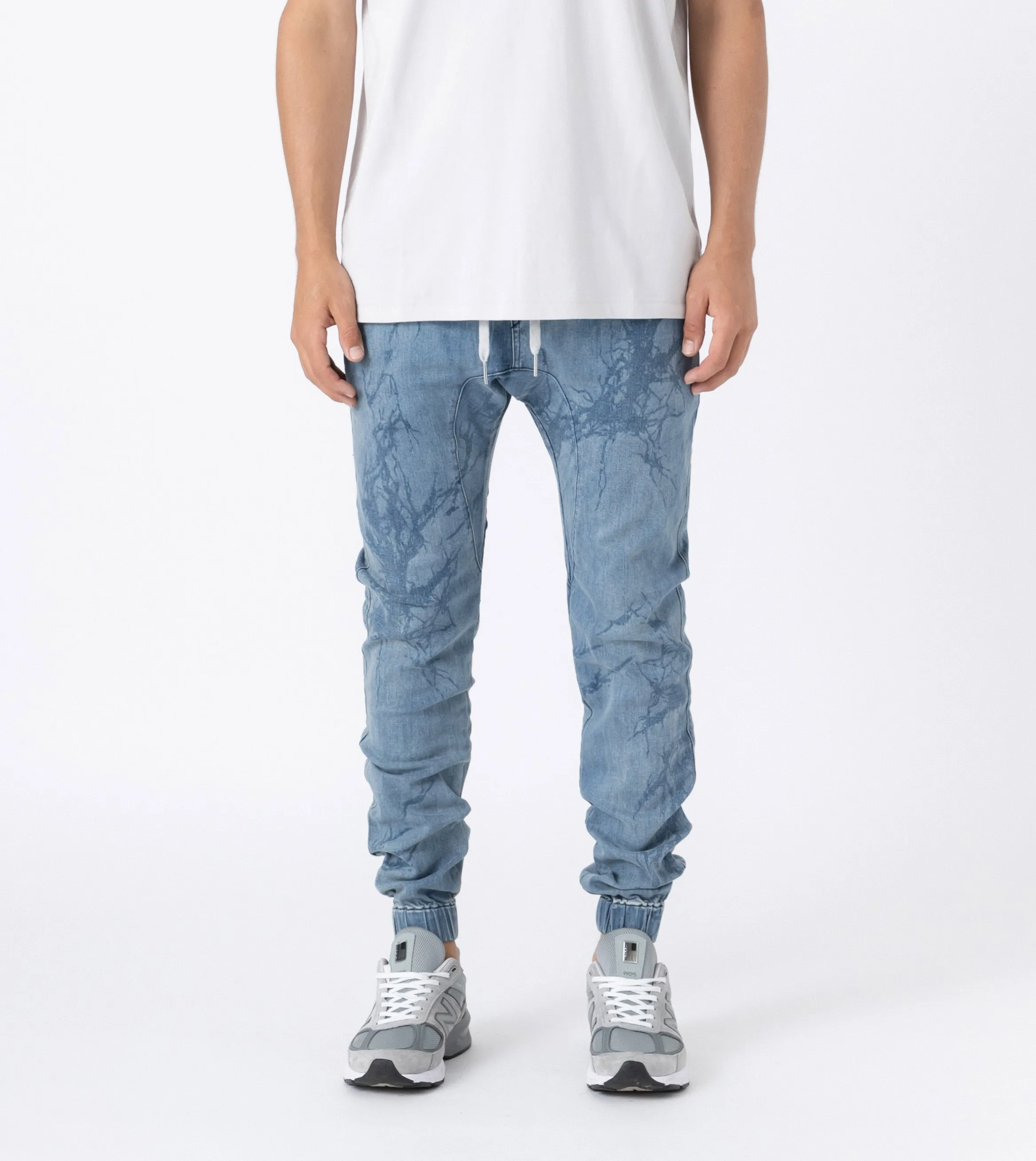 Sureshot Denim Jogger Blue Marble