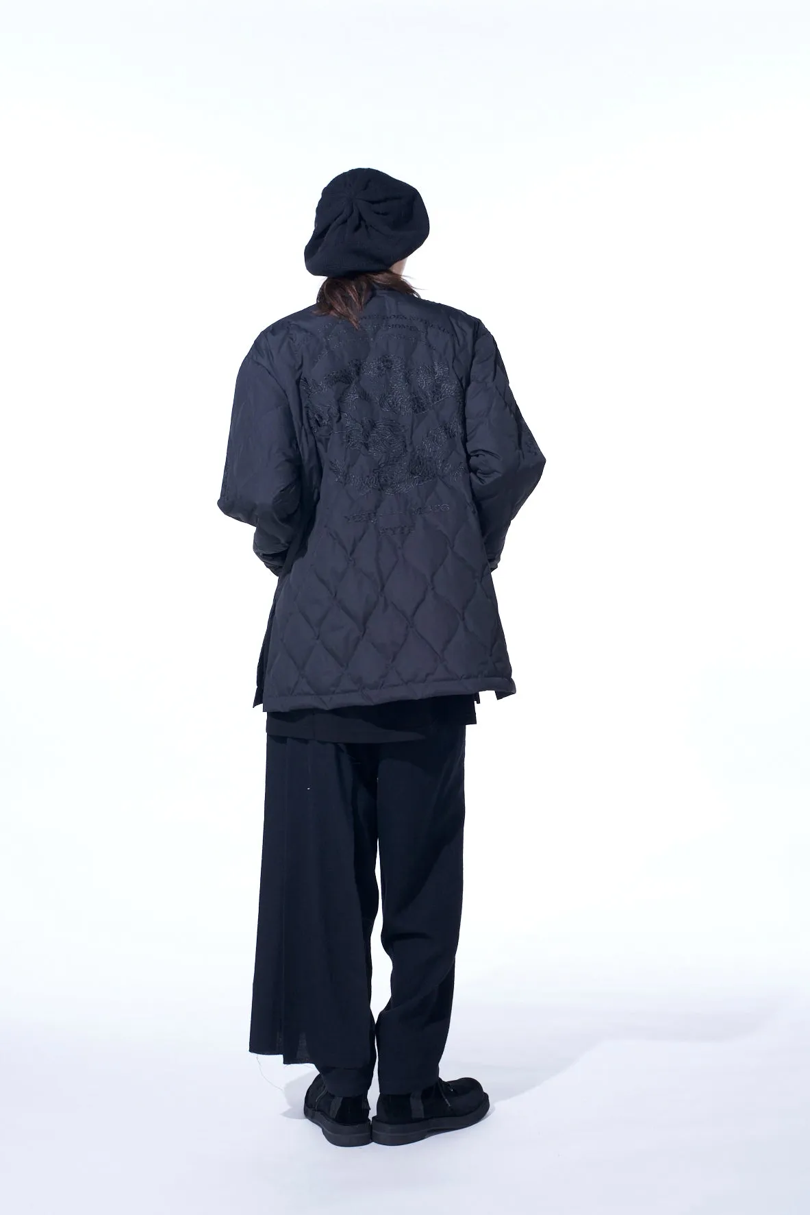 【S'YTE X TAION】SOUVENIR EMBROIDERED QUILTED DOWN CHINA JACKET