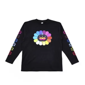 Takashi Murakami Mononoke Flower Long Sleeve Tee Black (Japan Exclusive)