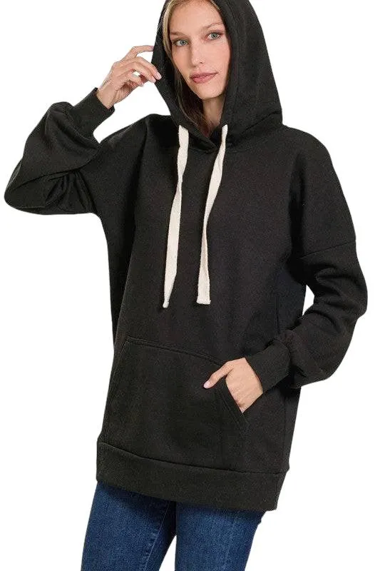 Zenana Loose Fit Hoodie